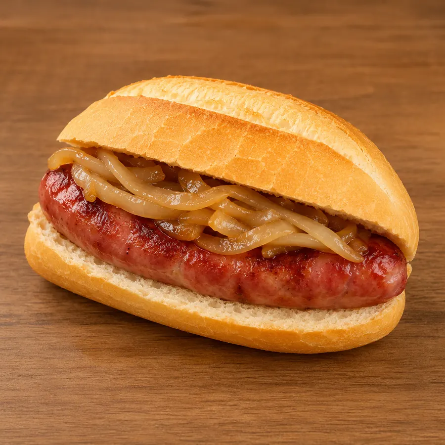 Pão Com Linguiça
